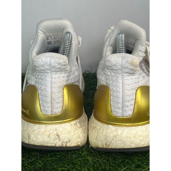Adidas UltraBoost DNA White Gold Running Shoes Men’s Size 8.5 FY0301 main image 10